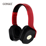 gonke GK300 头戴式耳机带麦克风  手机线控音乐游戏 重低音插线