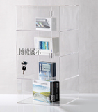 亚克力展示柜全透明展柜展示台有机玻璃四方柜饰品精品展柜陈列柜