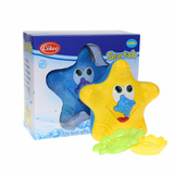 人气新品 CIKOO电动旋转喷水海星宝宝 婴儿浴盆洗澡儿童戏水玩具