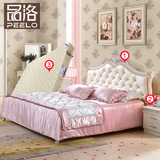 卧室家具欧式床双人床三件套公主床法式1.8米田园床 卧室成套家具