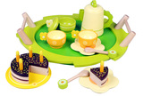 法国品牌 儿童益智过家家玩具 茶具组合 配可爱小方桌 女宝最爱13