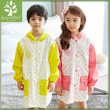 韩国KK树儿童雨衣男童女孩幼儿园宝宝可爱小学生雨披透气防水外套