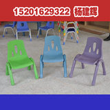 趣味堂新款儿童座椅学习椅靠背椅防滑椅高级三孔椅加厚儿童塑料椅