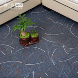 塑胶地毯纹PVC地板石塑地板 家用办公商用地板革加厚自粘地板砖