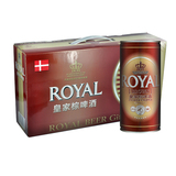 【天猫超市】丹麦进口royalcanin丹麦皇家棕啤酒1L*4礼盒口感醇厚