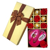 费列罗+德芙巧克力礼盒装情人节送男女朋友妈妈生日创意礼物品