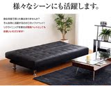 木多功能皮艺2米双人沙发床可折叠小户型1.8米三人两用客厅实