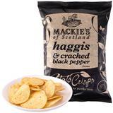 MACKIE’S 哈得斯薯片 黑胡椒味40g 进口膨化休闲薯片零食