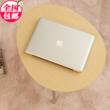 笔记本电脑桌办公桌简易木质椭圆形可折叠桌子床上用懒人小书桌92
