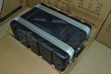 3U/S ABS航空箱话筒麦克风接收机音响周边设备19寸机柜塑料短箱