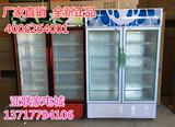 冷藏柜 展示柜 保鲜柜冰箱 立式双门商用饮料冷饮蔬菜水果柜冰柜