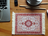 土耳其中东特色个性创意文艺民族风地毯鼠标垫咖啡杯垫酒吧杯垫