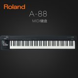 DGRG顺丰包邮Roland罗兰 A-88 A88 全配重钢琴键感MIDI键盘 送豪