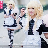 cosplay服饰SD娃娃cos服装日本动漫咖啡厅lolita洋装黑白色女仆装
