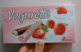 德国代购费列罗FerreroYogurette酸奶草莓夹心巧克力8条装6盒包邮