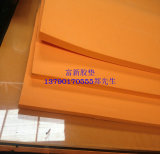 彩色泡棉板材，橙色EVA泡棉板，彩色游泳泡沫浮板1M*2M*10MM