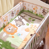 九件套定做 婴儿床品套件 宝宝床品纯棉布料床围被子床单床笠订制