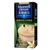 【天猫超市】麦斯威尔 香草风味卡布奇诺三合一速溶咖啡 5条*18g