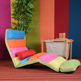 时尚配色款 创意懒人沙发可折叠卧室 单人榻榻米可拆洗飘窗地板垫