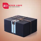 烘培包装展艺加厚牛皮纸蛋糕盒西点包装盒礼品盒6寸8寸送底托