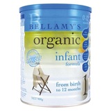澳洲代购直邮 Bellamy 贝拉米新生儿有机婴儿奶粉1段2段3段900g