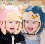 婴幼儿童帽子冬男女宝宝护耳加厚保暖雷锋帽韩版6个月1 2 3岁包邮