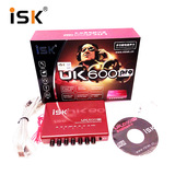 ISK UK600pro电脑笔记本usb外置声卡yy主播K歌电容麦喊麦