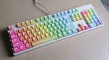 热卖韩度 iKBC F104 G104机械键盘二色双色字透PBT彩虹键帽  霜冻
