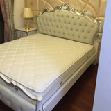 欧式床 双人床1.8米皮床美式实木橡木床婚床新古典家具卧室床特价