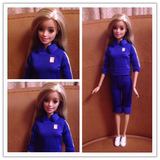 （休闲装）芭比娃娃barbie时尚娃衣服装芭比可儿六分娃可穿