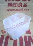 香港代购 MUJI无印良品 PP化妆盒化妆品收纳整理箱/分类盒子 无盖