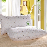 2016长方形米方枕头保健枕护颈决明子棉一对特价单人涤纶成人枕芯