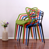 xs藤蔓塑料椅子休闲成人时尚靠背椅北欧家用餐厅咖啡厅餐椅可堆叠