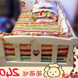 特价实木男孩女孩子儿童护栏床单层大小加厚透气组合松木婴儿板床