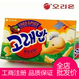 韩国原装进口零食品休闲食品orion好丽友好多鱼原味儿童饼干40g