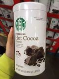 美国代购Starbucks星巴克热可可粉巧克力冲饮经典原味850G