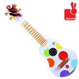 法国大牌木质迷你小吉他可弹奏儿童乐器6琴弦式1-2周岁音乐玩具
