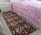 加厚珊瑚绒地毯客厅卧室床边长方形茶几简约现代满铺门垫门厅卫浴