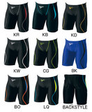 Speedo/速比涛 日本产 专业鲨鱼皮五分泳裤 中腿泳裤SD70C53F包邮