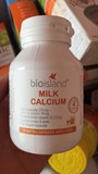 澳洲BIO ISLAND婴幼儿天然牛乳提取液体乳钙软胶囊90粒