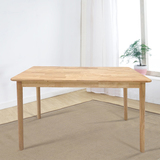 FULLLOVE日式风格原木色纯实木餐桌 长方1.2米餐桌MUJI风格家具