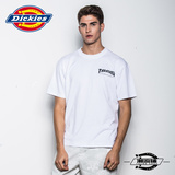 Dickies夏季新款男式THRASHER印花宽松版型短袖T恤 163M30TR05
