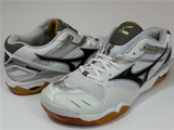 瑕疵特价正品MIZUNO美津浓WAVE SMASH GT MD专业羽毛球鞋7KM12009