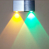 彩色LED创意壁灯KTV酒吧电视背景墙壁灯玄关楼梯过道走廊床头灯
