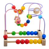 绕珠串珠6-12个月婴儿益智力玩具男孩女宝宝积木1-2岁3-6周岁儿童