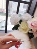 正品代购蒂芙尼18K金钻戒Tiffany六爪1克拉求婚戒指指环女包邮