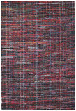 印度进口红色禅意中式艺术混搭后现代风格纯手工棉布编织地毯