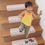 HOT日本进口SANKO楼梯地毯 楼梯垫踏步垫 楼梯防滑垫 免胶自粘防