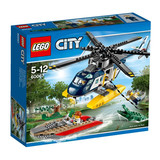 拼插积木正品乐高 LEGO 积木 CITY城市系列 直升机追踪60067
