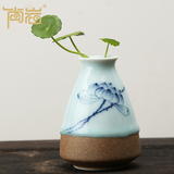 陶瓷花瓶摆件欧式创意花瓶花器青瓷花瓶手工小花瓶花插特价包邮